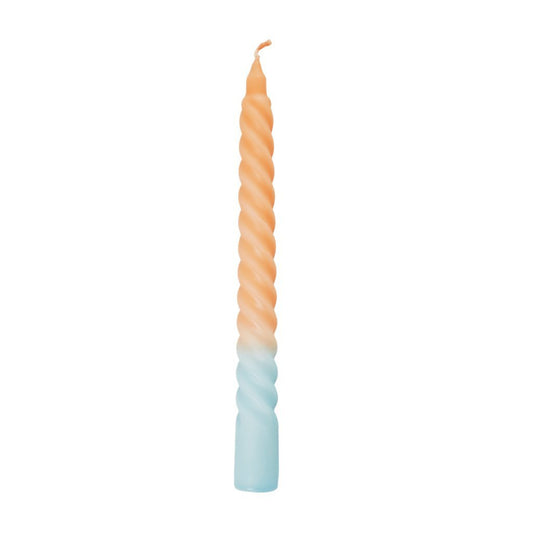 Twisted Candle Stick - peach
