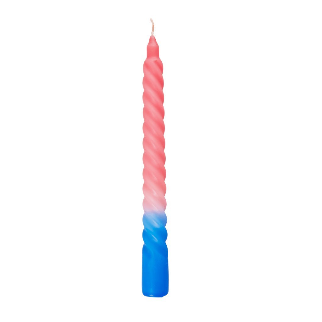 Twisted Candle stick - blue