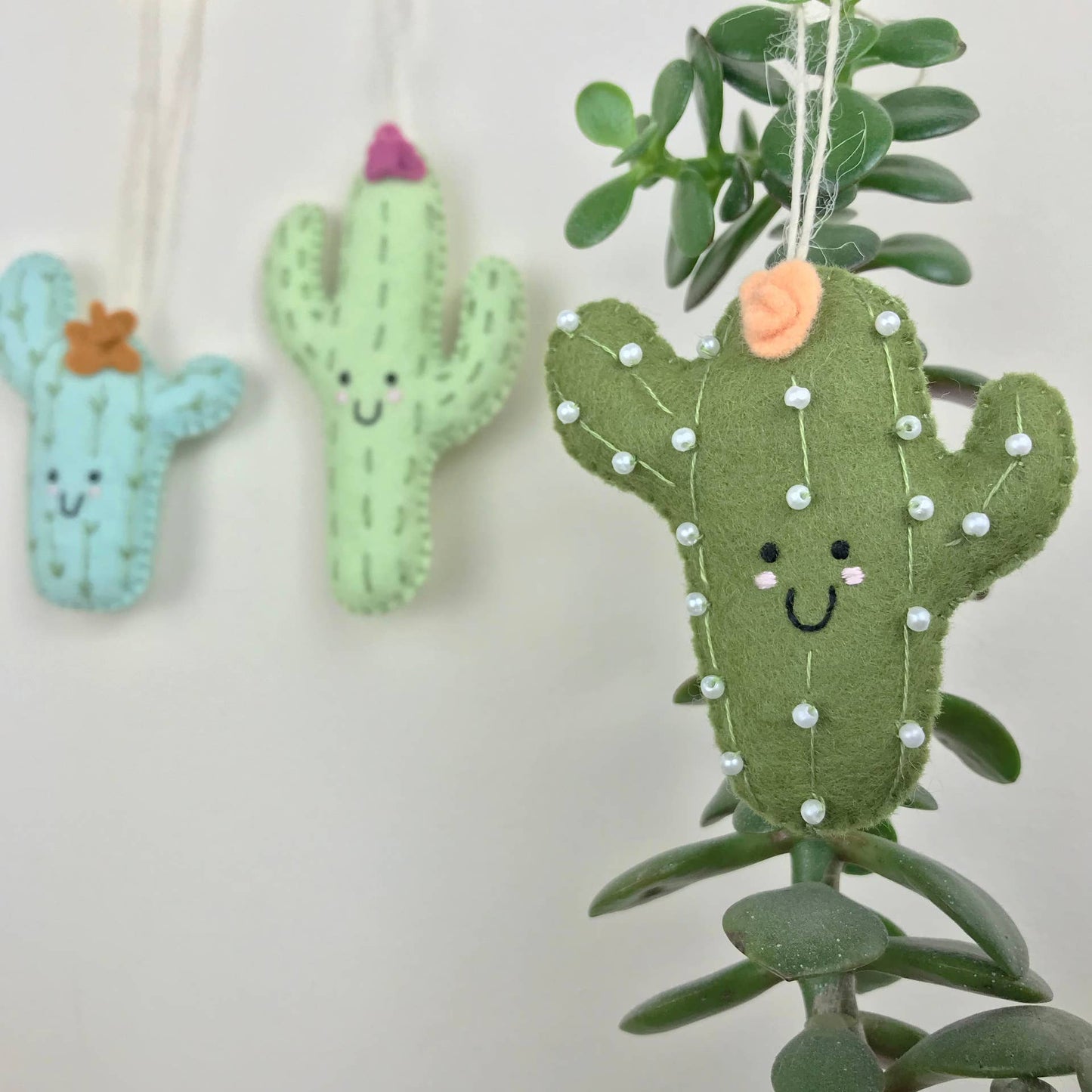 Sew Your Own Trio of Cacti Felt Craft Kit