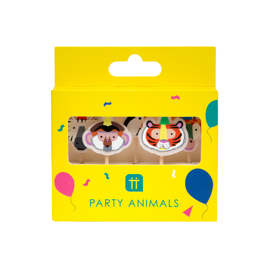 Animal Birthday Candles - 5 Pack