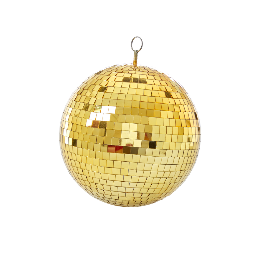 Large Gold Disco Ball