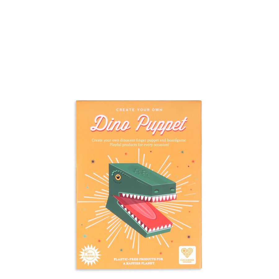 Create Your Own Dinosaur Finger Puppet