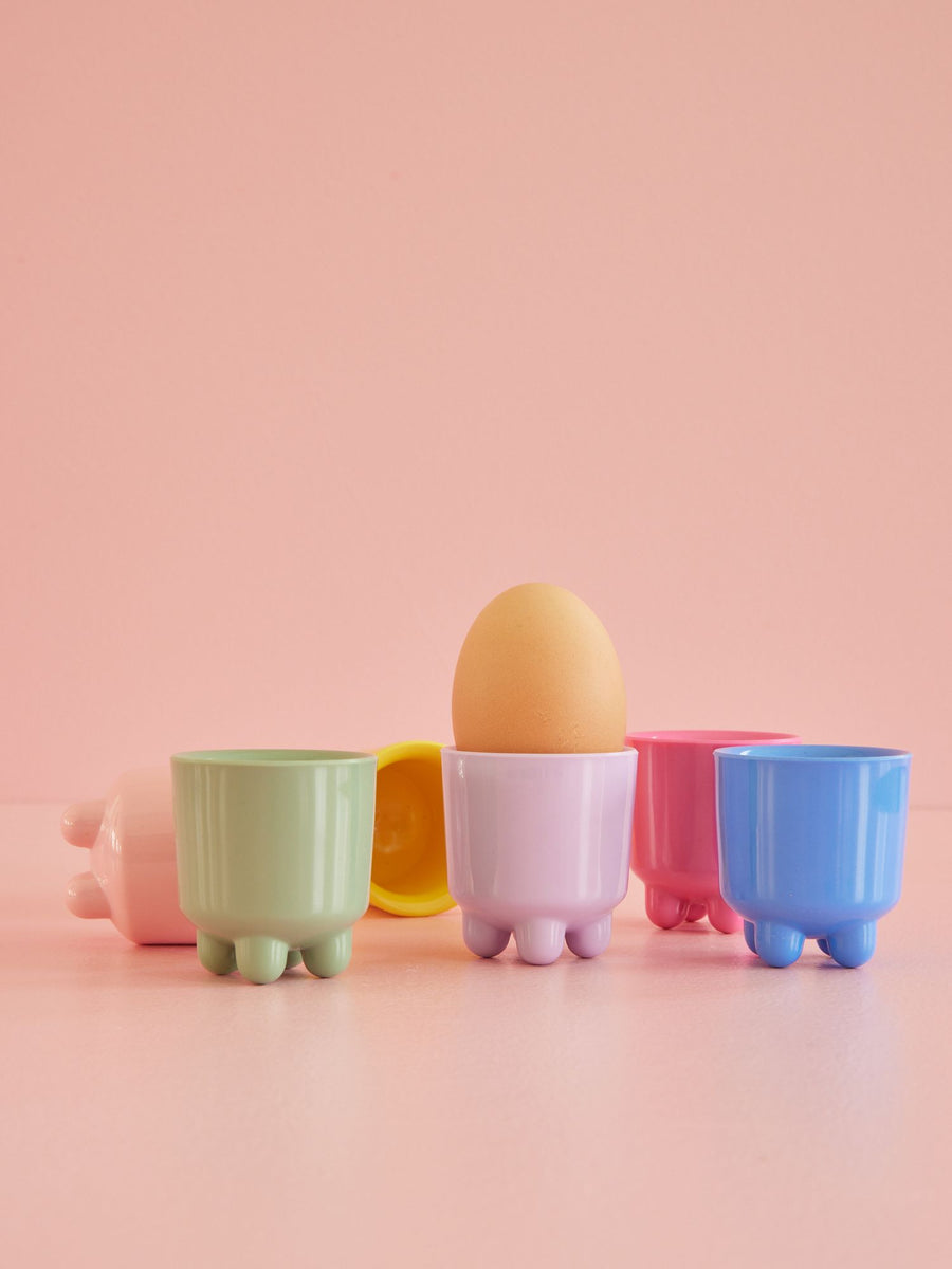 Melamine Egg Holder by Rice in 6 Assorted Solid Colours - Giftbox