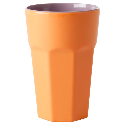 Melamine Cup in Apricot - Tall