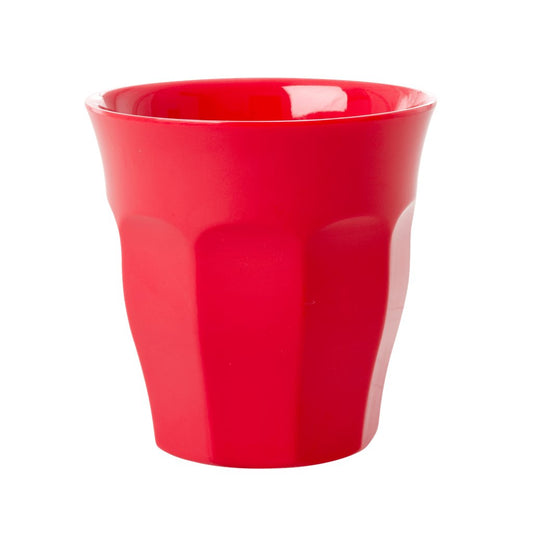 MEDIUM MELAMINE CUP - RED - BELIEVE IN RED LIPSTICK