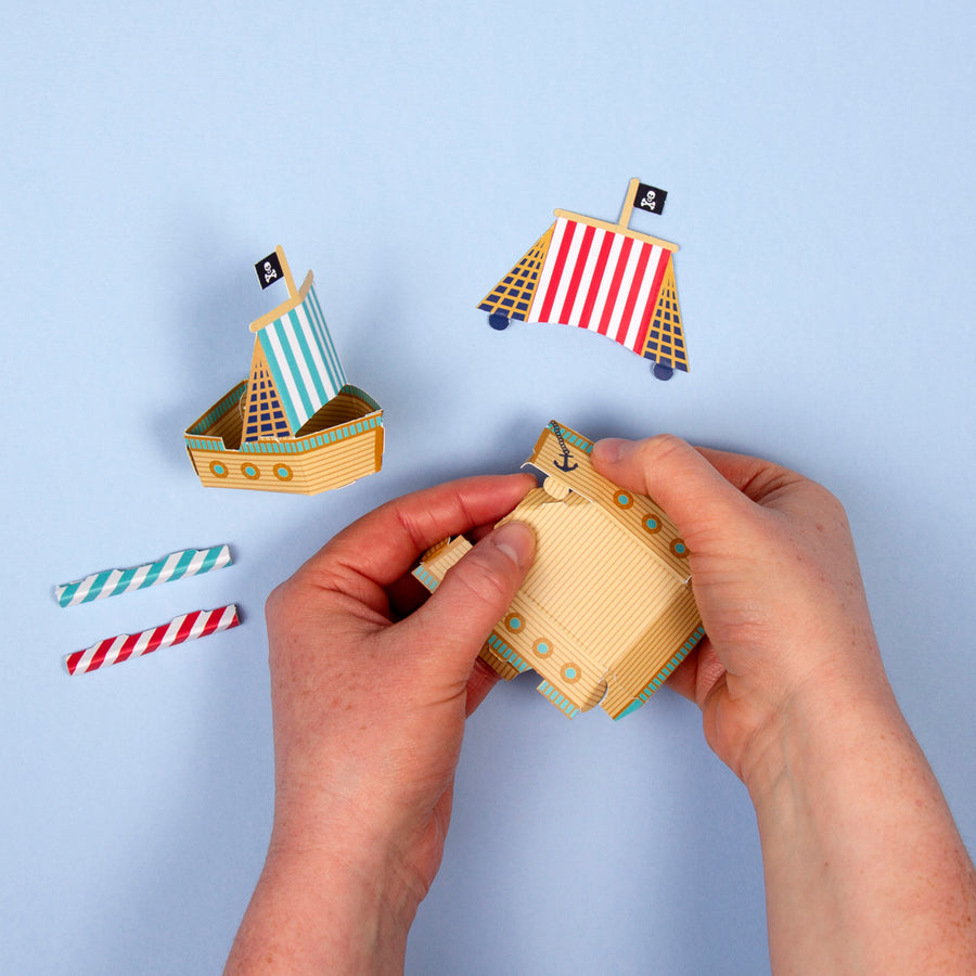 Create Your Own Pirate Boats