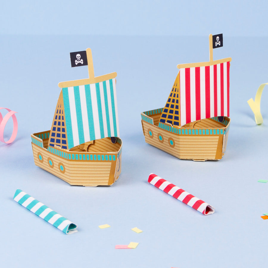 Create Your Own Pirate Boats