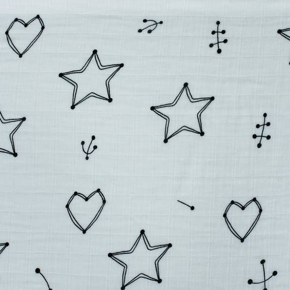 Stars Muslin Blanket